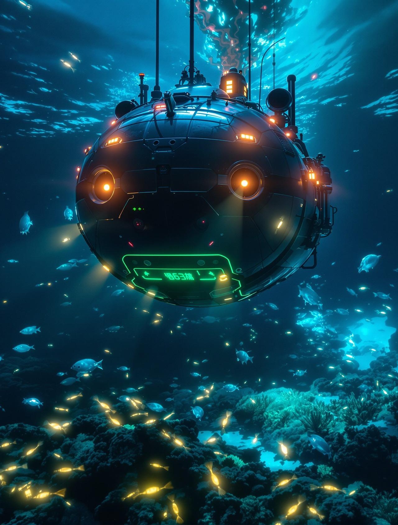 深海秘境作品海报